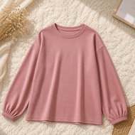 Atasan Wanita Lengan Balon Karet Basic Casual Premium – Baju Oversize Nyaman Wanita