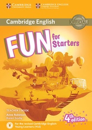 劍橋大學出版社 - Fun for Starters Fourth edition Teacher’s Book with Downloadable Audio