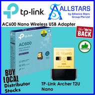 TPLink / TP-Link Archer T2U Nano / AC600 Nano Wireless USB Adapter (Warranty 3years on-site with Ban