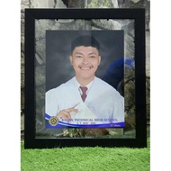 Acrylic Glass to Glass Photo Frame 8x10 8x12