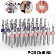 CATIYAHA PCB Drill Bits Multifunctional PCB Twist Drill Wood CNC Drill Carbide CNC Milling Cutter