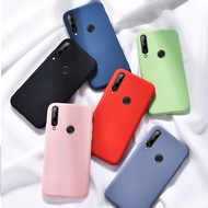 Honor 9X Pro Case Liquid Silicone Soft Candy Color Plain TPU Huawei Honor 9X Pro Honor9X 9XPro Case 