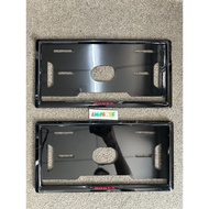 HONDA BERLINA BLACK FRAME PLATE COPY FRAME PLET HONDA BERLINA HITAM