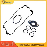 AUTO Engine Valve Cover Gasket Set For BMW 1 3 5 X1 X3 Z4 2.0L L4 GAS 2.0T N46B20 N42B20 2001-2015