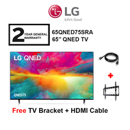 LG 55'' / 65'' QNED75 4K 55QNED75SRA / 65QNED75SRA Smart QNED TV with Quantum Dot NanoCell (Free TV Bracket + HDMI CABLE)