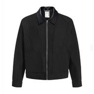 Ivankov Pattern Khaki Zip Up Jacket - Ivankov Pattern Khaki Zip Up Jacket