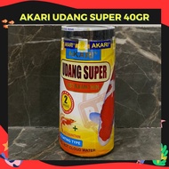 Akari Udang Super Merah 40 Gram Ebi Udang Kering Pakan Ikan Koi Oscar Arwana Predator
