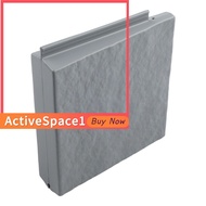 [🅽🅴🆆 ᶦⁿ ᵐᵅʸ} 5PCS Garden Plastic Fence can Spliced ​ Lawn Fence 7.87*7.87inch Gray