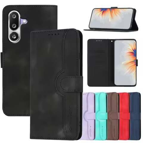 Flip Cases For X Cover 7 Pro 6 5 4 S on For Samsung Galaxy A17 M36 F06 F16 C55 M15 F15 F05 M05 M35 M