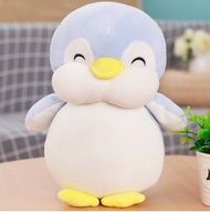 Miniso Penguin Plush Toy - Stuffed Toys Penguin Blue and Grey Pink