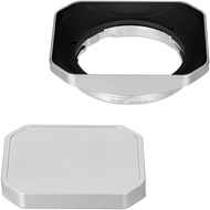 Haoge New Bayonet Lens Hood Metal Squaret for Fujifilm XF 23mm F2 R WR,XF 35mm F2 R WR, XC 35mm F2 L
