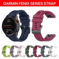 Garmin Fenix Series 20mm 22mm 26mm Soft Silicone Strap