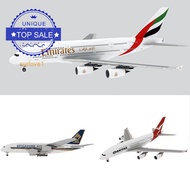 👶Olove Australia UAE Singapore Airbus A380 Airliner Paper A380 Civil Airbus Craft M8Y1