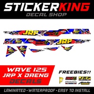 WAVE 125 JRP X DAENG DECALS STICKER (THAI)