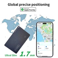 Smart wallet tracking card wireless charging GPS locator 1.7mm thin Ultra slim Anti-lost dev works w