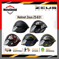 ZEUS ZS-631 Performance Open Face Helmet – UV Dual Visor