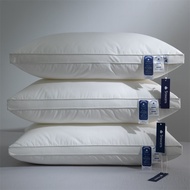 Five-Star Hotel 3M Antibacterial Pillow Cervical Protection High Resilience Soft Cotton Pillow Singl