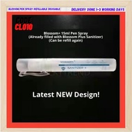 Blossom Pen Spray Refillable Reusable 15ml 爆红新品无酒精消毒液 15ML (CL010)