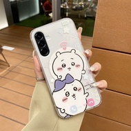 เคสโทรศัพท์สำหรับ Samsung A17 5G A07 4G A07 LTE ใหม่2025ลายตัวการ์ตูนน่ารักกันกระแทกยางนิ่มโปร่งใสปล