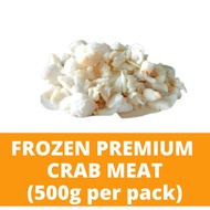 Premium Crab Meat (500g) 螃蟹肉 Sung Tao Frozen Seafood Shellfish Crab Meat Isi Ketam