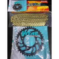 GOLD SPRINGS 7LY 415 EXCITER 135 38T SPRINGS 14T 15T SPRINGS - VITAL Genuine