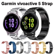 Stainless steel Strap for Garmin vivoactive 5 Smartwatch Metal strap For Garmin vivoactive 5 strap