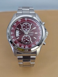 SEIKO Chronograph Quartz นาฬิกาผู้ชาย รุ่น SNN2358P จับเวลา กันน้ำ100m ประกันศูนย์