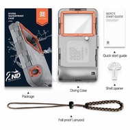 [SHELLBOX] 2024 New Professional Underwater 15M Depth Diving Waterproof Phone Case for VIVO V30 V29 