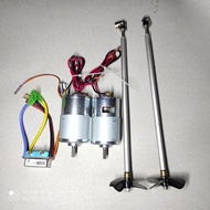 Rc Boat tugboat paket Rs775 motor shaft propeller join tug boat besar - ORIGINAL STORE ONE