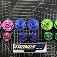 Ninja R RR SS 150 Titanium Gr5 Original Frame Cover Coin