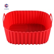 CAE| Square Air Fryer Liners Silicone Air Fryer Tray Reusable Silicone Air Fryer Basket Tray for 7qt
