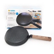 HSO - CREPE PAN SUGGO 22CM WOODEN HANDLE Non Stick Non Stick Non Stick/
