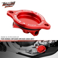 Engine Oil Filter Cap Cover For HONDA CRF250R CRF250X CRF 250R 250X 250 R X Guard Protector Motorcyc