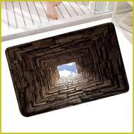 3D Hole Illusion Rug 31.5 X 19.7 Inch Fun Non-Slip Carpet 3D Illusion Rug for Halloween Thanksgiving