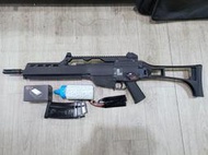 二手寄賣 9成新 WE G36K 999K 電動槍 AEG 1槍1匣 含電池+充電器+BB彈
