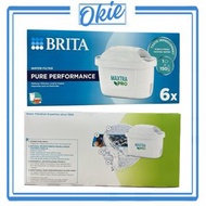 Maxtra Pro 純淨全效濾芯 (6個裝)【平行進口】濾水壺濾水箱濾芯 適用於Brita Style/Marella/Aluna/Flow