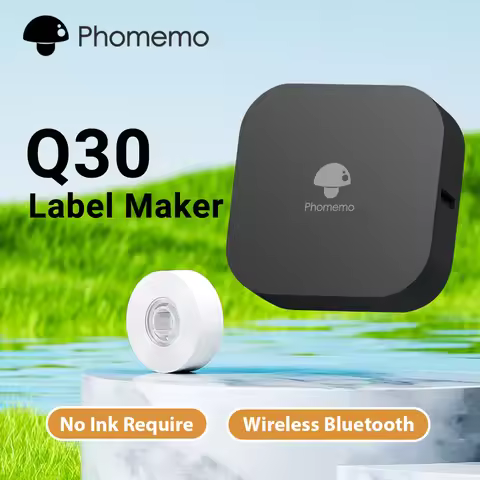 Q30 Label Printer BT Mini Portable Printer Portable Phomemo Sticker Printer Thermal Various Label Pa