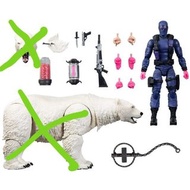 義勇群英 HASBRO  G.I. Joe Classified #161 Snake Eyes Polar Bear 1/12 蛇眼北極熊行動人物Bandai - S.H.Monsterarts s