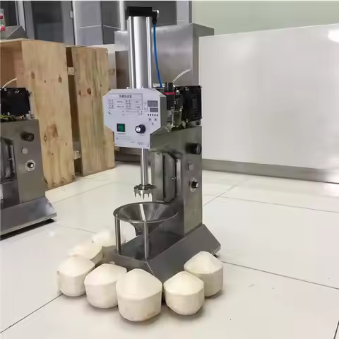 Automatic young coconut peeling machine/ green coconut trimmer machine/ young coconut peeler /young 