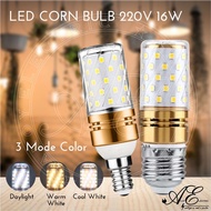 16W E27 / E14 TRICOLOR CHANGING LED CORN BULB