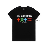 Ed Sheeran T-Shirt, Mathematics Tour T- Shirt, 2023, Tour Merchandise, BLACK
