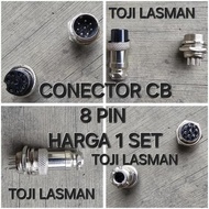 (CCB 8 8 P Connector) Jack Jek Socket Connector Socket Connector 8 Pin 8Pin 8P Pin Terminal Cable Co
