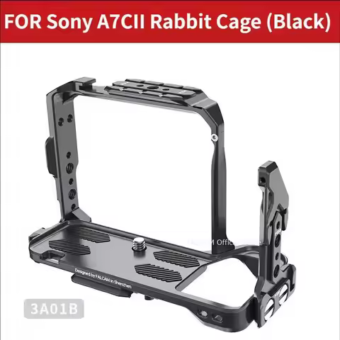 Rabbit Cage for Sony A7M5/A7M4/A7C2 Canon C50/R63/R52/R5C Nikon ZR Panasonic S52/S5/G9M2 Falcam Offi