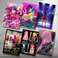 A3 Anime Poster Collection Oshi no Ko - Bocchi the Rock - Hoshino Ai Aqua Ruby - Hitori Gotou Nijika