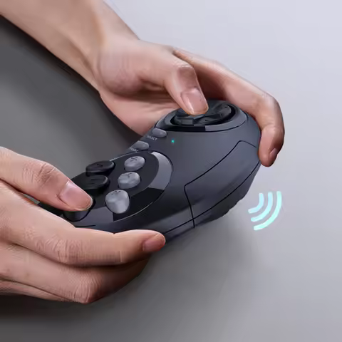 Retro Gaming Console Built-in 5000 Games Retro Game Stick with Dual 2.4G Wireless Controllers Plug &