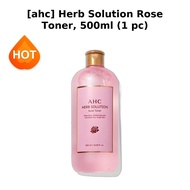 [ahc] Herb Solution Rose Toner, 500ml (1 pc) / Korean Toner / Softening Formula / 100% Authentic by 