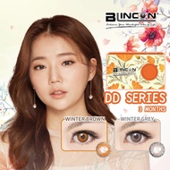 (2 PCS) Blincon DD 3 Months Lens Disposable  Cosmetic Color Contact Lenses Months Lens 3/3