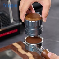 Feepie อุปกรณ์กดผงสแตนเลสแบบมีแรงโน้มถ่วงด้วยตนเองของร่มร่มอุปกรณ์เครื่องชงกาแฟแบบอิตาลีแบบไม่ต้องปรับ