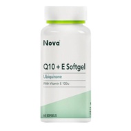 NOVA COQ10 PLUS VITAMIN E 60S YOUNGER WOMEN HEALTH