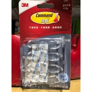 3M Non-Marking Command Small Transparent Wire Hook 3m hook 3m command hook